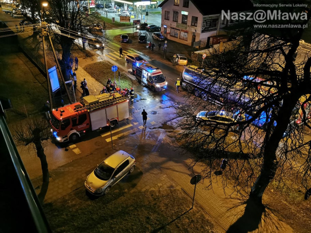 Pieszy potrącony na skrzyżowaniu z al. Piłsudskiego [FILM I ZDJĘCIA]