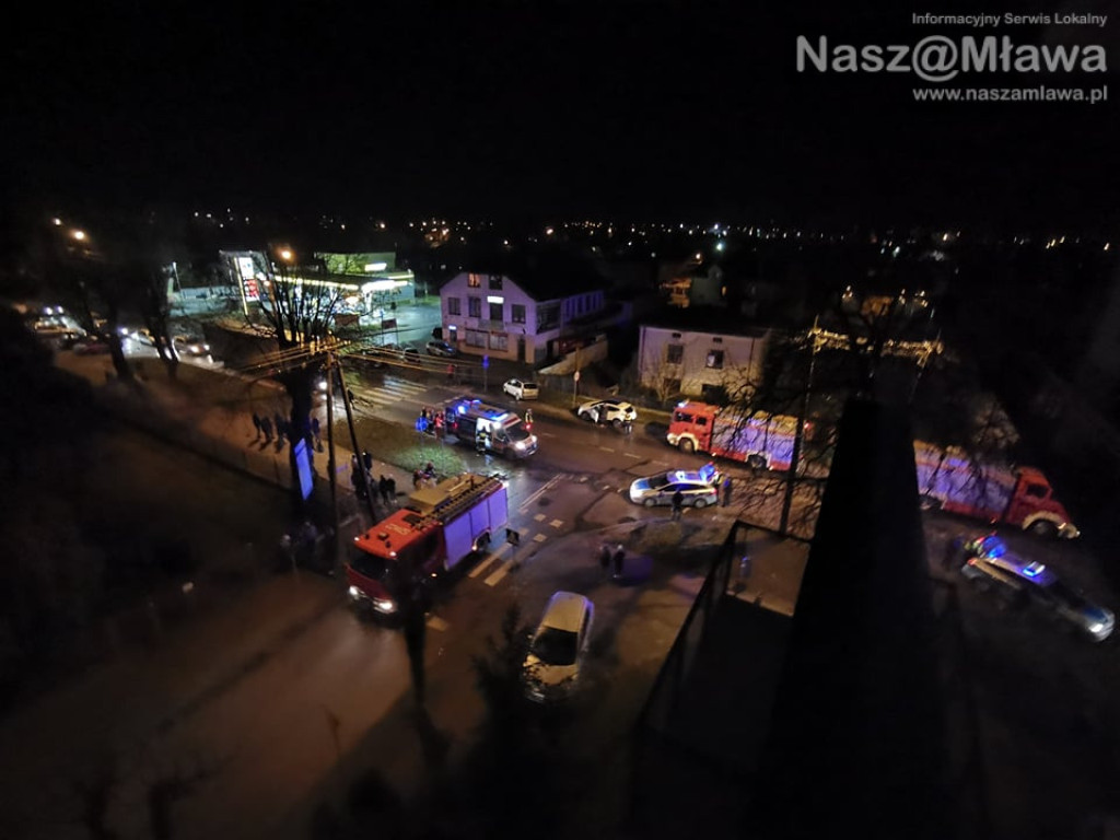 Pieszy potrącony na skrzyżowaniu z al. Piłsudskiego [FILM I ZDJĘCIA]