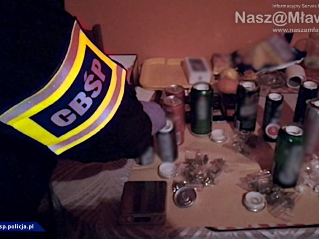 U sąsiadów. Narkotyki w puszkach po napojach