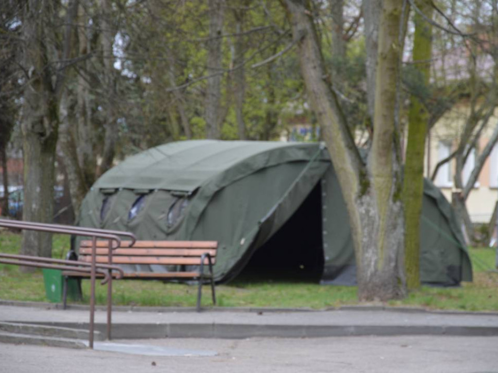 Praca przychodni - odwiedziny w szpitalu [FOTO]