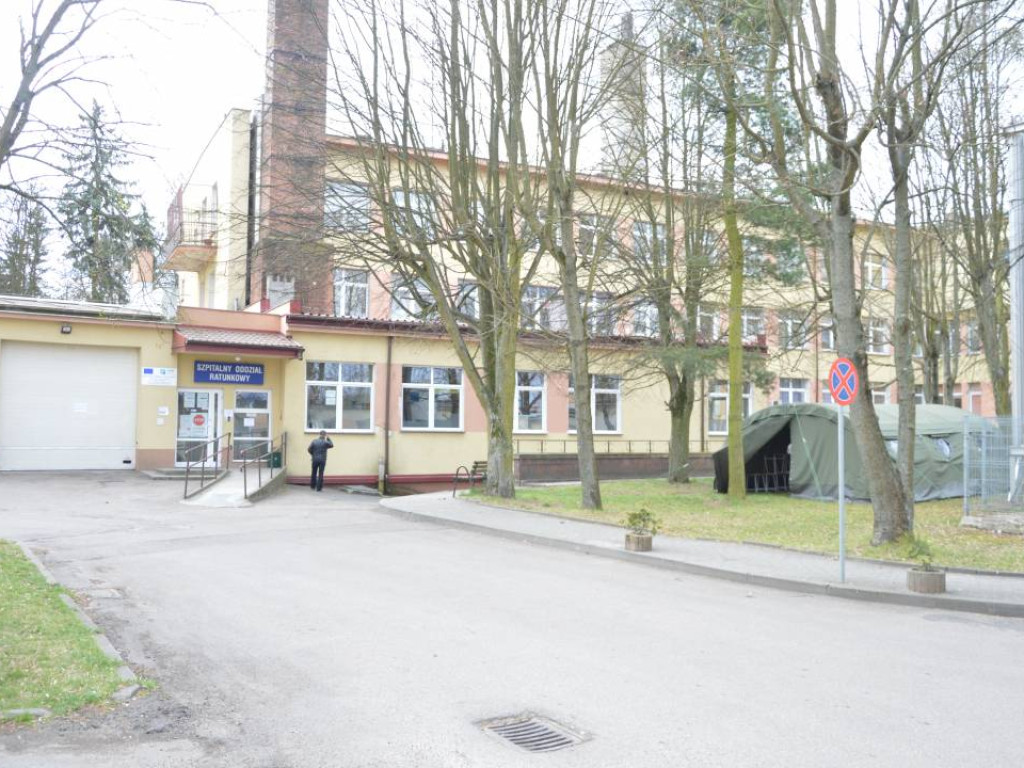 Praca przychodni - odwiedziny w szpitalu [FOTO]