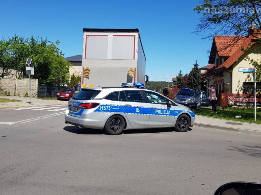 Ranni w wypadku na ul. Szpitalnej w Mławie (AKTUALIZACJA)