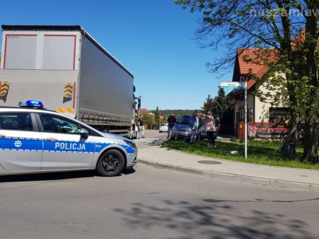 Ranni w wypadku na ul. Szpitalnej w Mławie (AKTUALIZACJA)