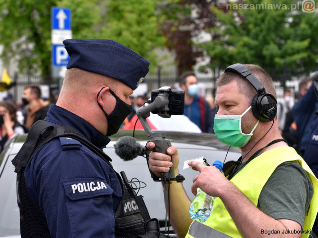 Protest w Warszawie. Nasza relacja [ZDJĘCIA i FILMY]