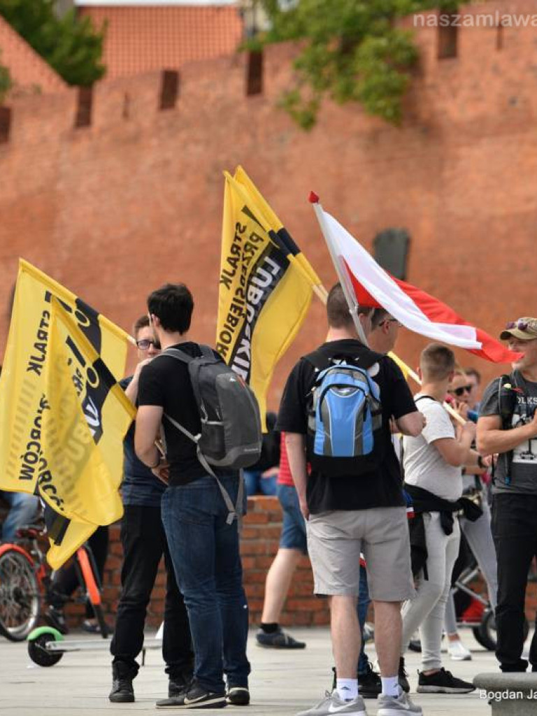 Protesty w stolicy. Zobacz zdjęcia!