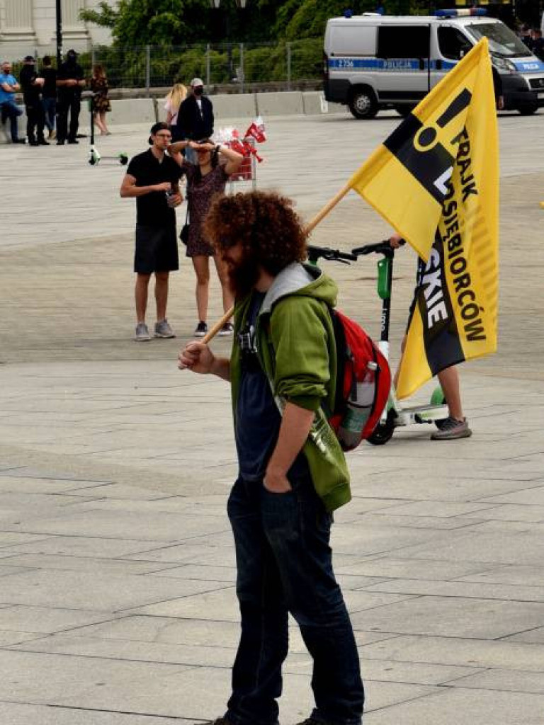 Protesty w stolicy. Zobacz zdjęcia!