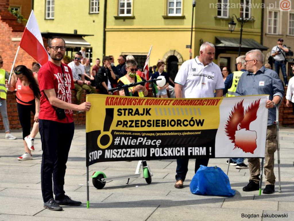 Protesty w stolicy. Zobacz zdjęcia!