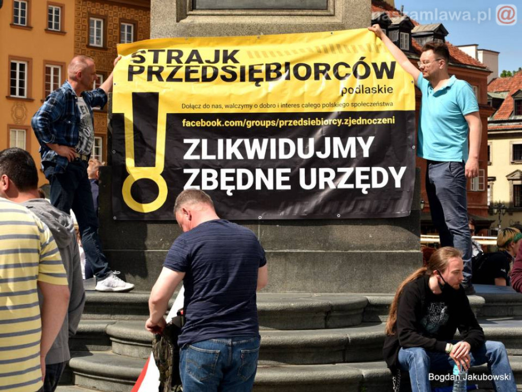 Protesty w stolicy. Zobacz zdjęcia!