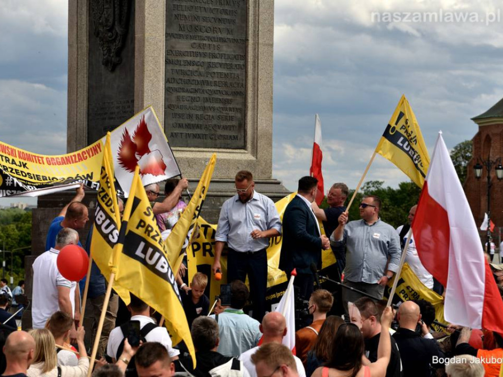 Protesty w stolicy. Zobacz zdjęcia!