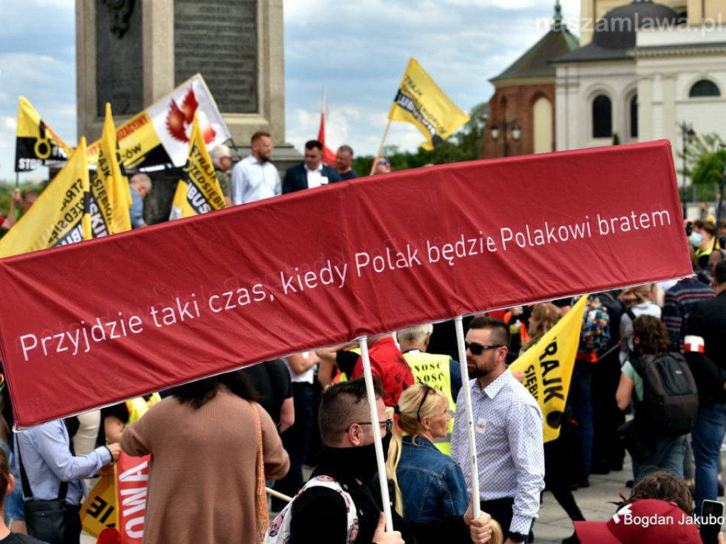 Protesty w stolicy. Zobacz zdjęcia!
