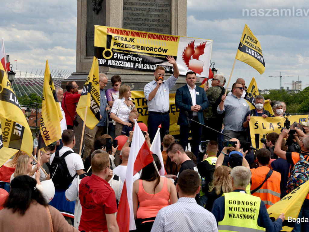 Protesty w stolicy. Zobacz zdjęcia!