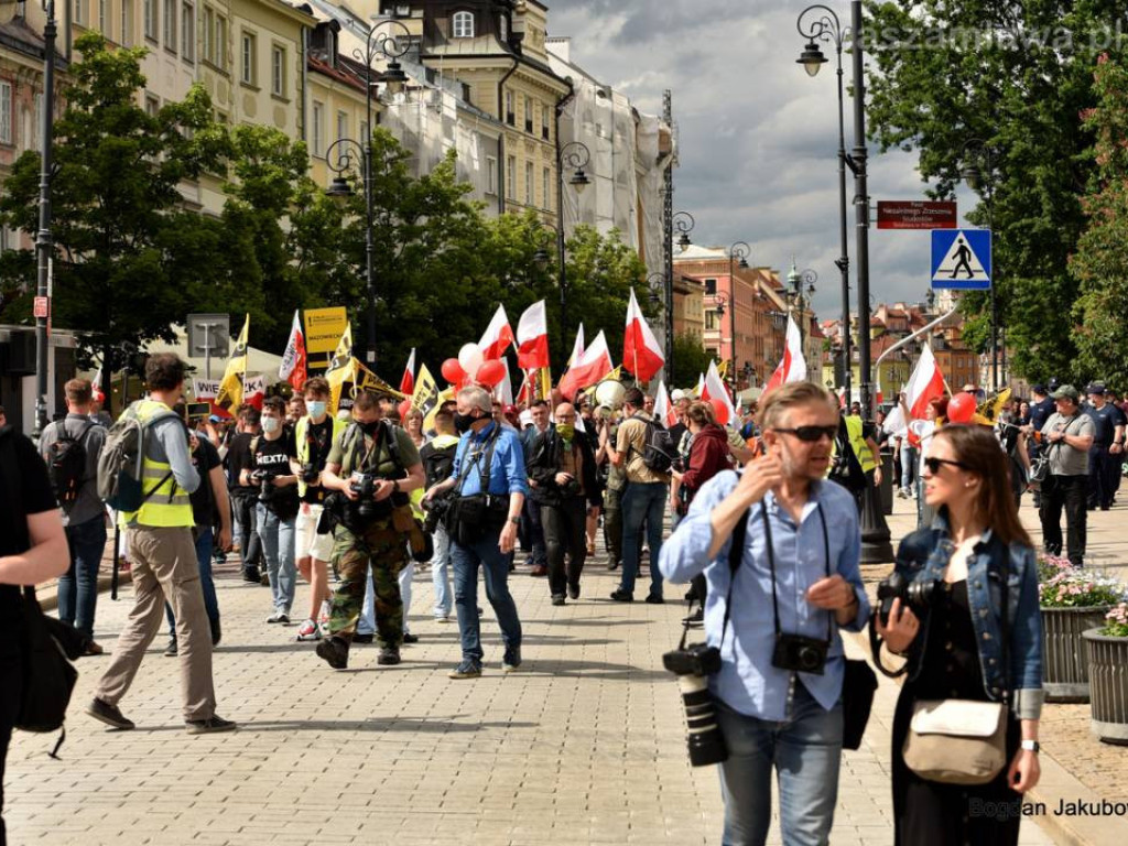 Protesty w stolicy. Zobacz zdjęcia!
