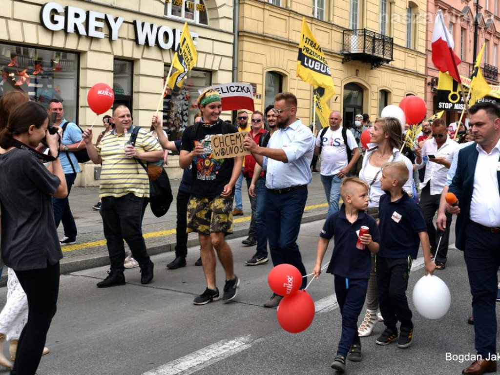 Protesty w stolicy. Zobacz zdjęcia!