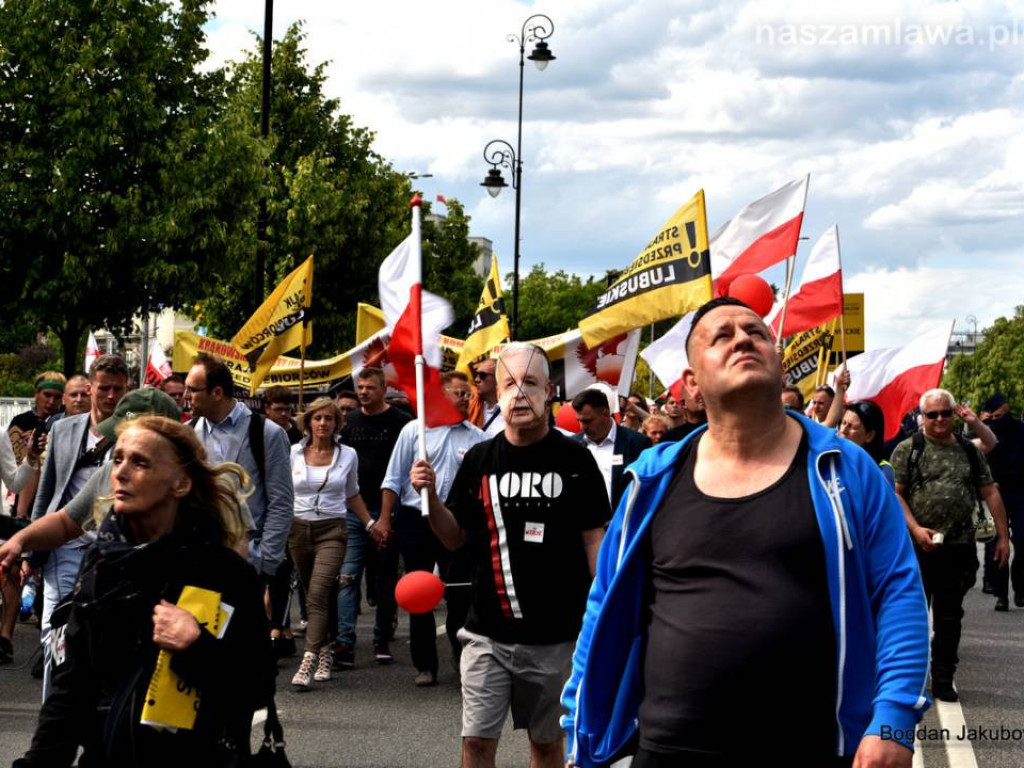 Protesty w stolicy. Zobacz zdjęcia!