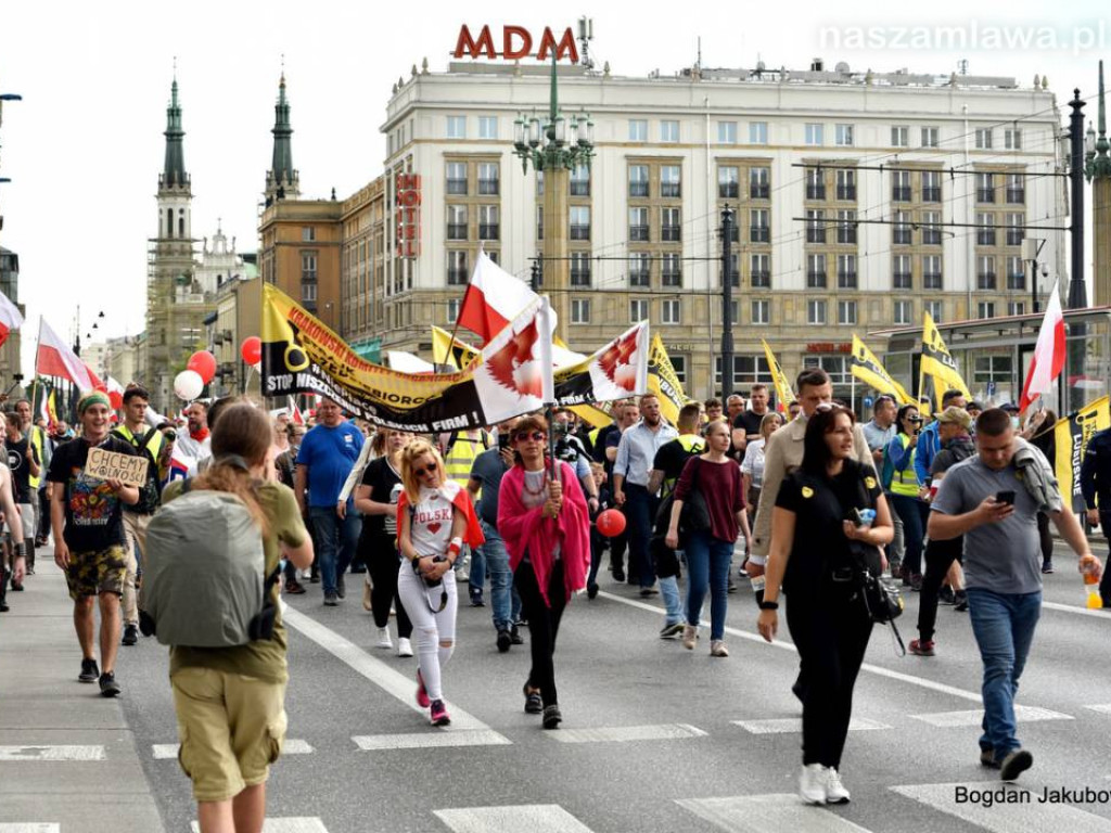 Protesty w stolicy. Zobacz zdjęcia!