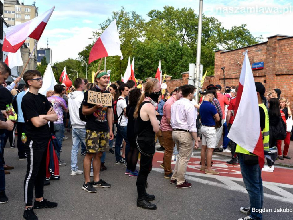 Protesty w stolicy. Zobacz zdjęcia!