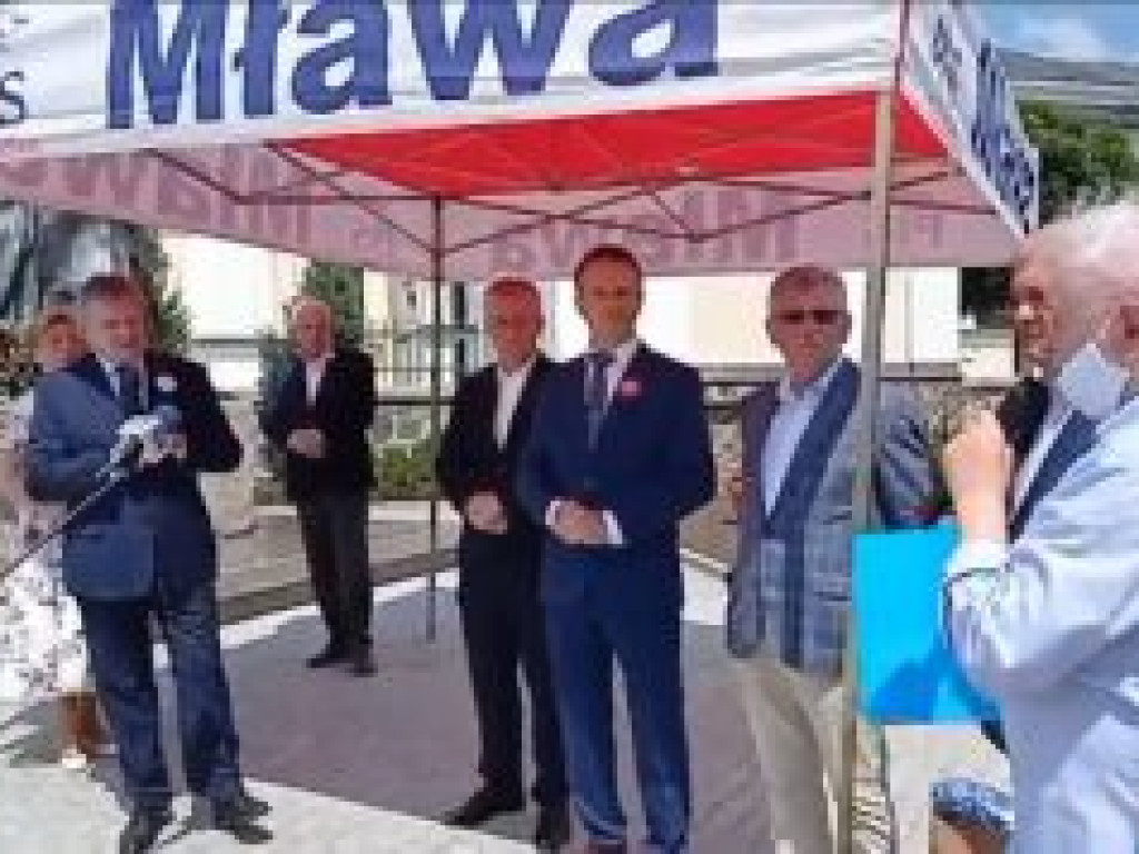 Relacja z wizyty wicepremiera Glińskiego w Mławie (FILMY)