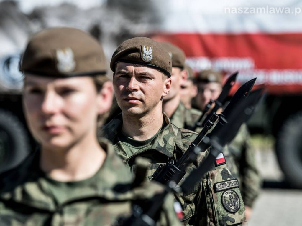 Justyna Zembrzuska - nauczycielka z Mławy w szeregach WOT