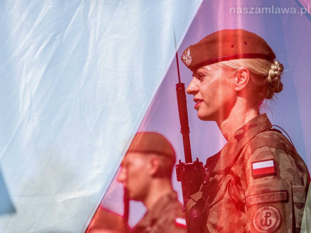 Justyna Zembrzuska - nauczycielka z Mławy w szeregach WOT