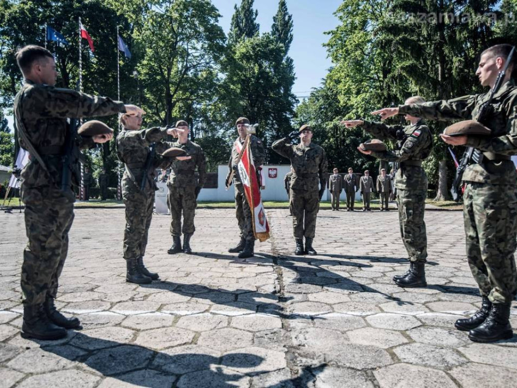Justyna Zembrzuska - nauczycielka z Mławy w szeregach WOT