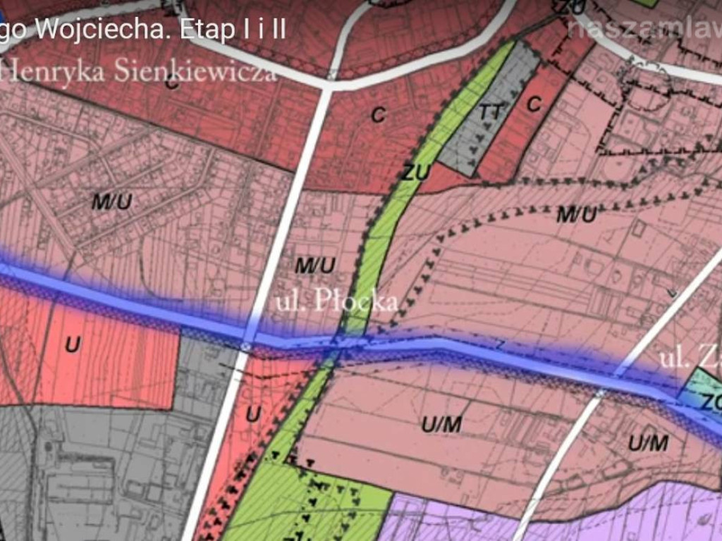 Ruszyły prace ziemne przy budowie II etapu Al. Św. Wojciecha (ZDJĘCIA)