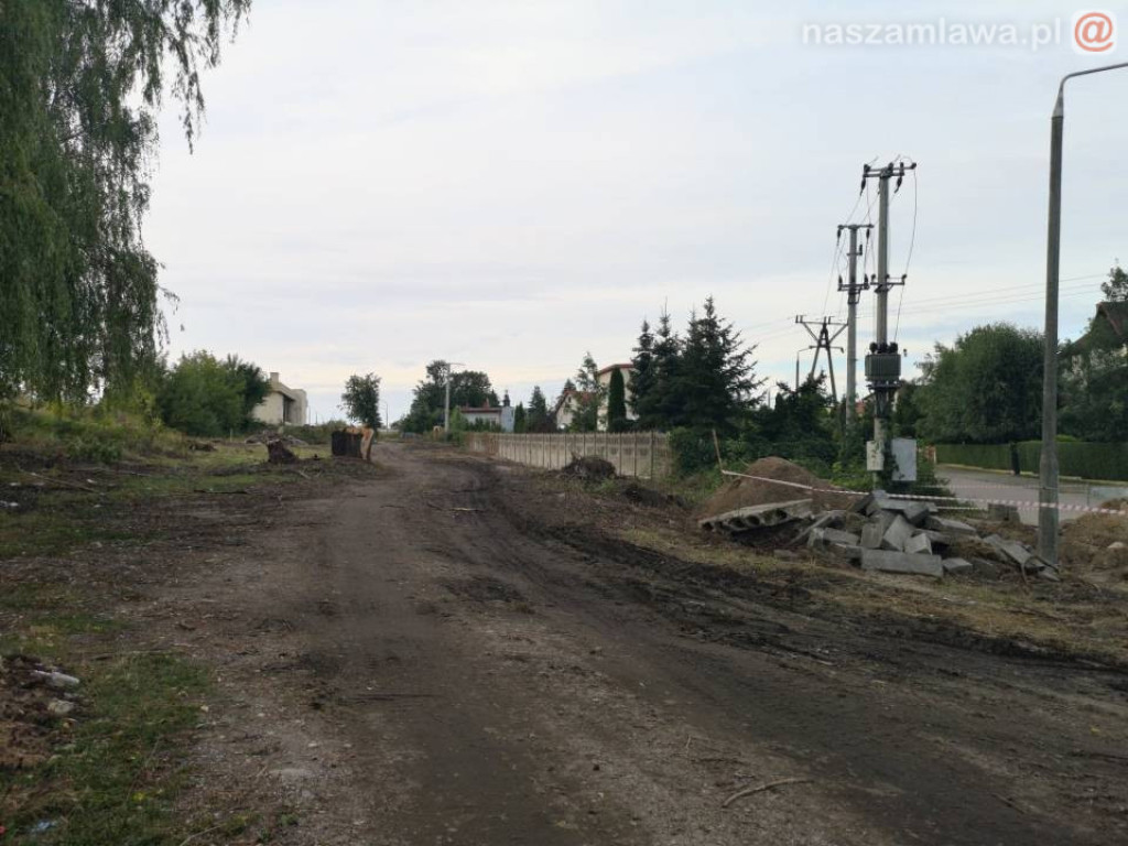 Ruszyły prace ziemne przy budowie II etapu Al. Św. Wojciecha (ZDJĘCIA)