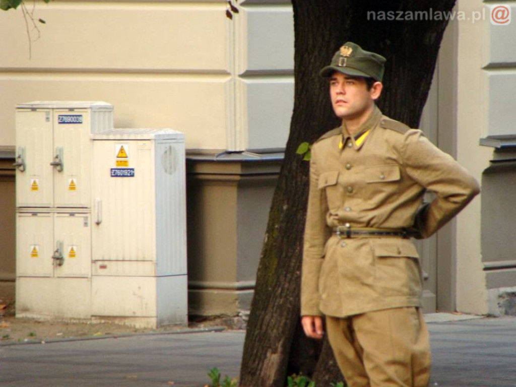 Inscenizacja odbicia więźniów z UB w Mławie [ZDJĘCIA]