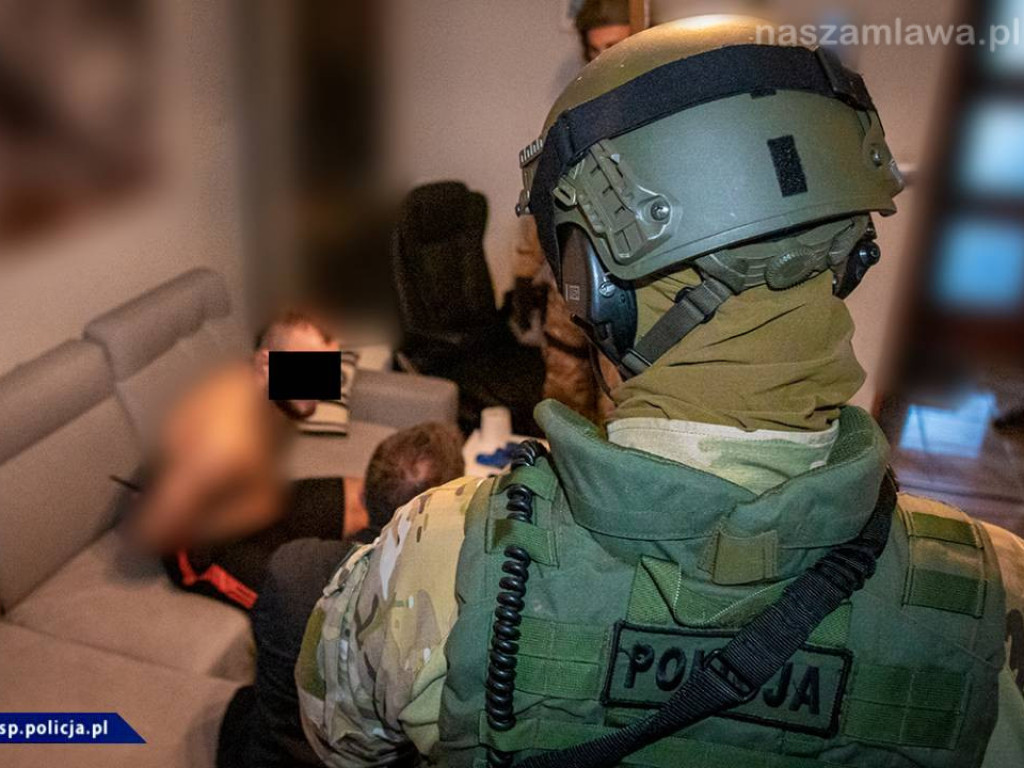 Polska. Uderzenie w gang powiązany z klubem sportowym [VIDEO]