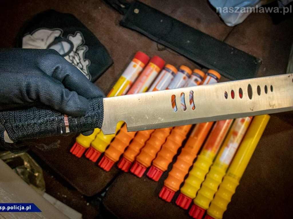 Polska. Uderzenie w gang powiązany z klubem sportowym [VIDEO]