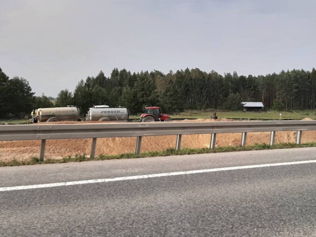 Na mławskim odcinku 