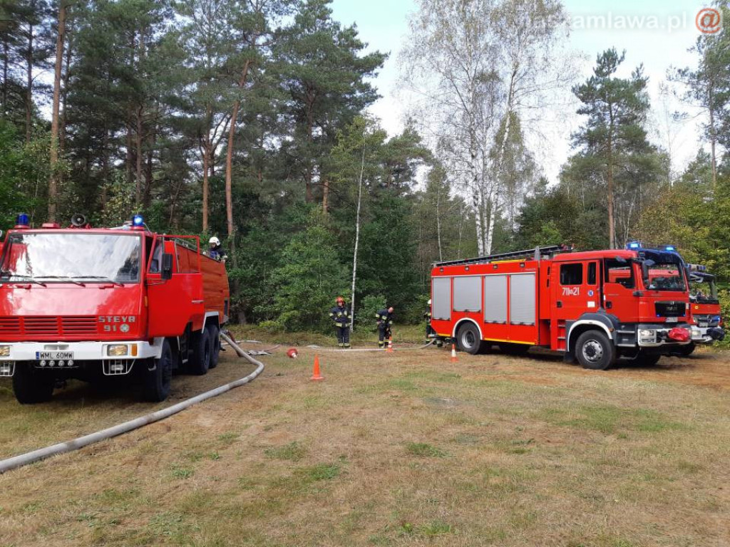 Płonący las, walka z ogniem - spokojnie, to tylko ćwiczenia (ZDJĘCIA)