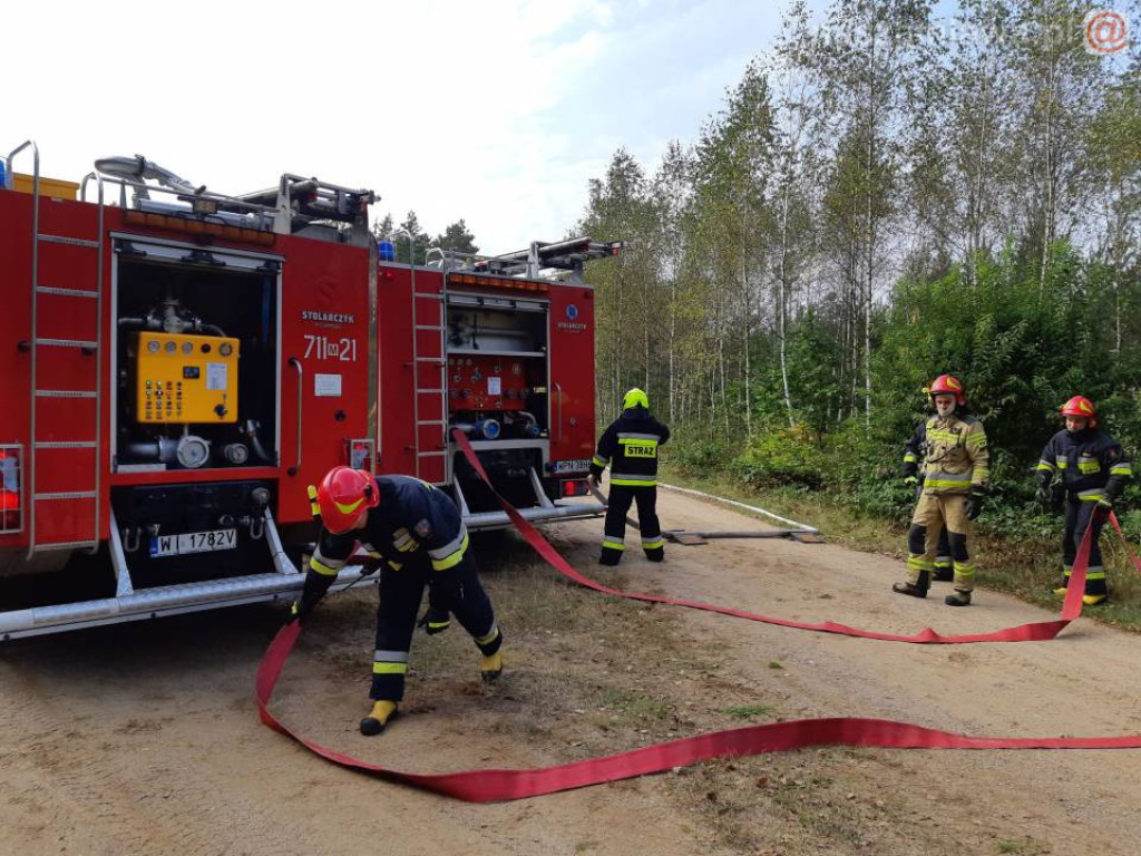 Płonący las, walka z ogniem - spokojnie, to tylko ćwiczenia (ZDJĘCIA)