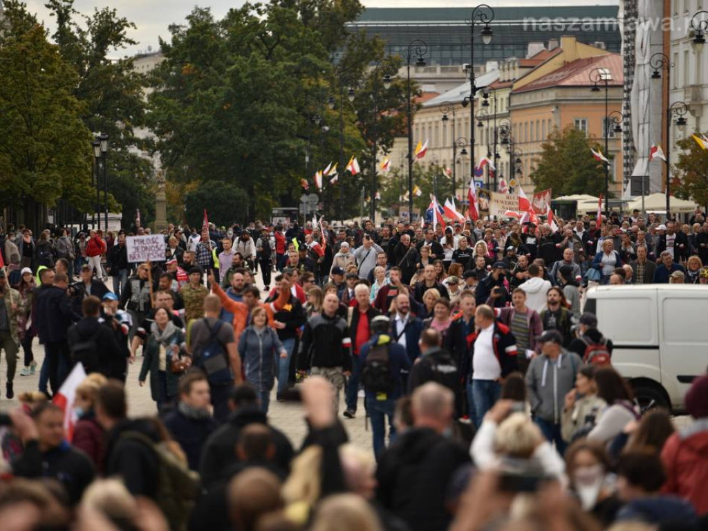 Zobaczcie nasze transmisje z protestów w Warszawie