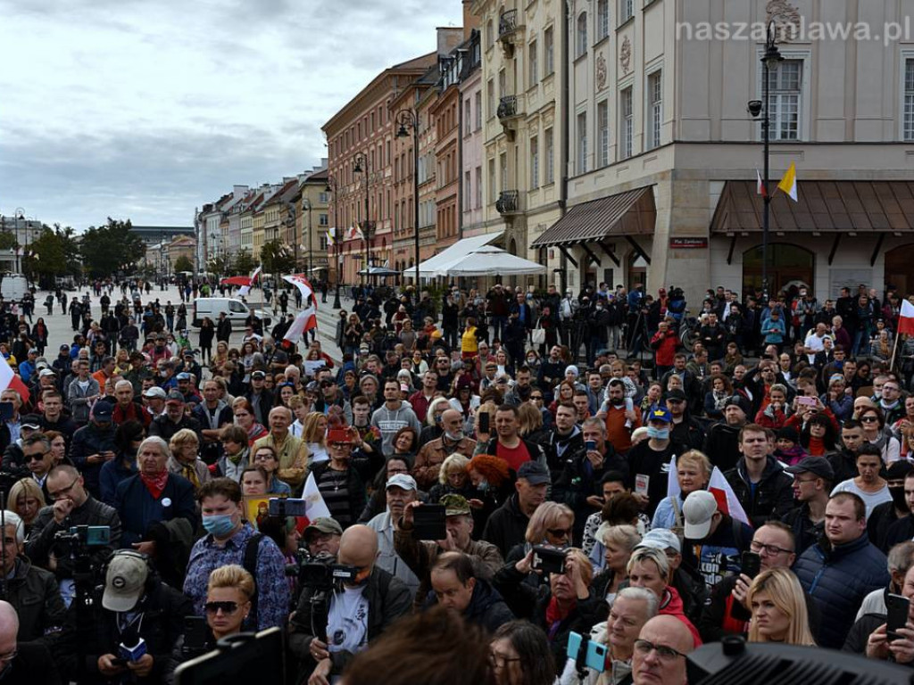 Zobaczcie nasze transmisje z protestów w Warszawie