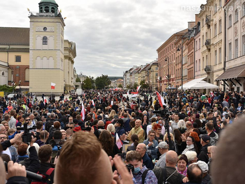 Zobaczcie nasze transmisje z protestów w Warszawie