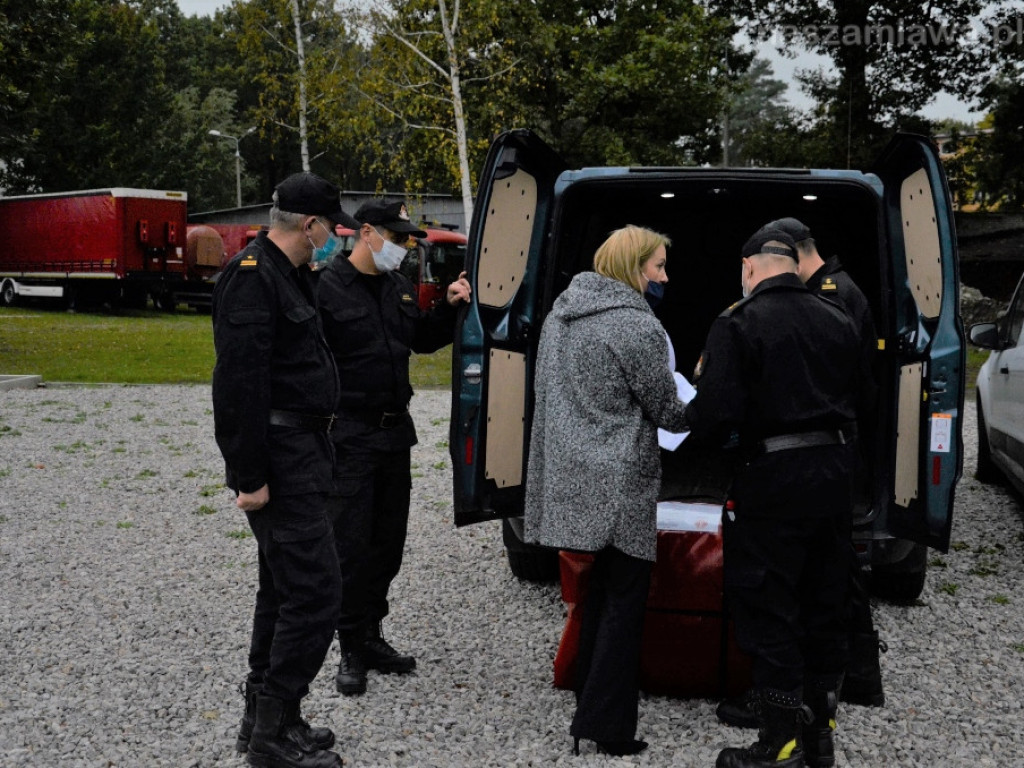 Zobacz, co dostali mławscy strażacy [ZDJĘCIA]