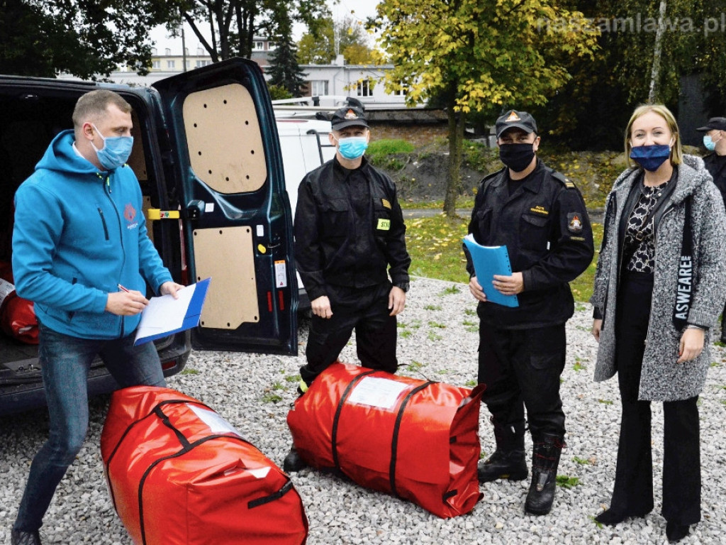 Zobacz, co dostali mławscy strażacy [ZDJĘCIA]