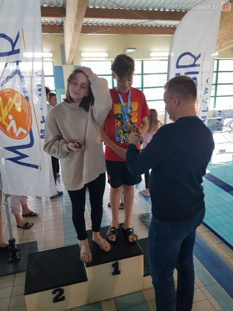 Pływacy powalczyli w mławskiej lidze