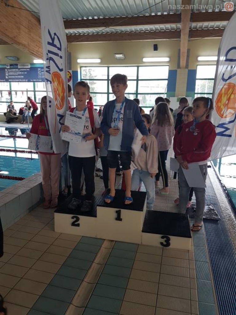 Pływacy powalczyli w mławskiej lidze