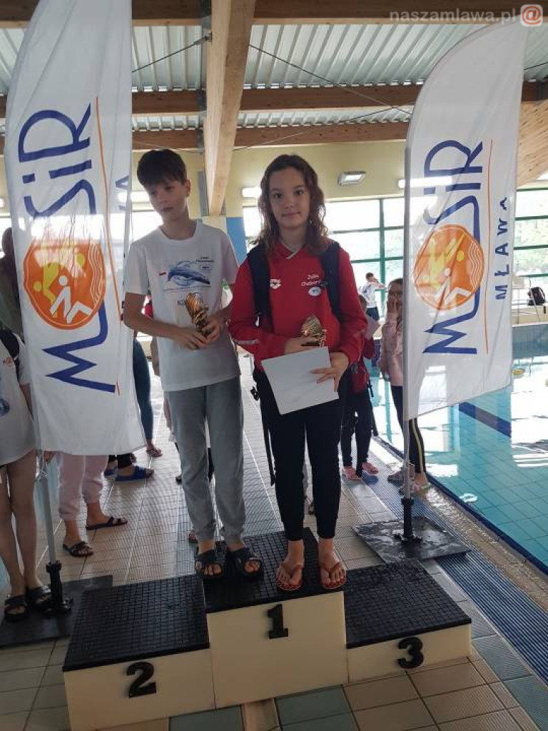 Pływacy powalczyli w mławskiej lidze