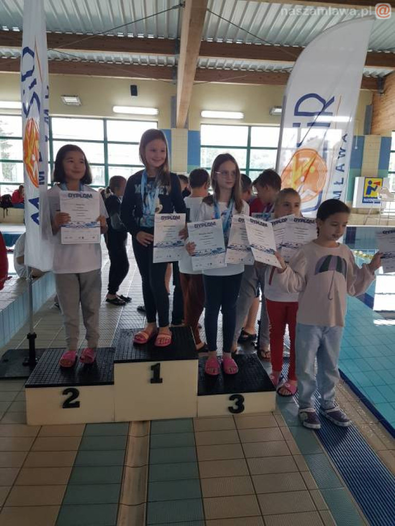 Pływacy powalczyli w mławskiej lidze