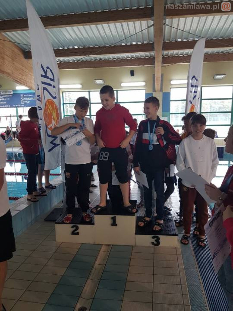 Pływacy powalczyli w mławskiej lidze