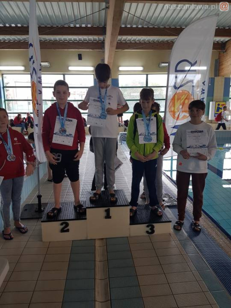 Pływacy powalczyli w mławskiej lidze