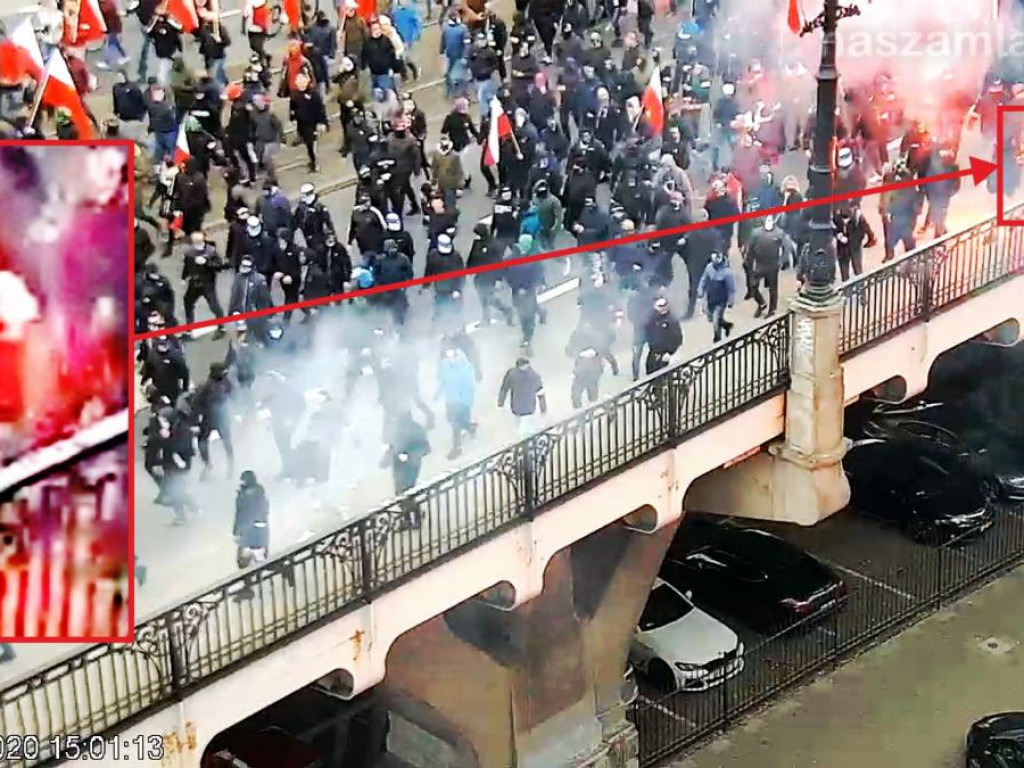 Mazowsze. On rzucił racą w mieszkanie [ZDJĘCIA]