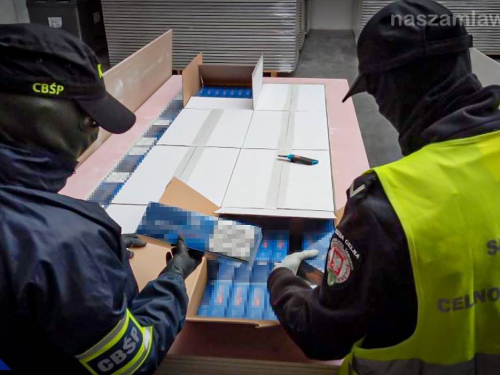 Wielomilionowy przemyt nielegalnych papierosów [FILM]