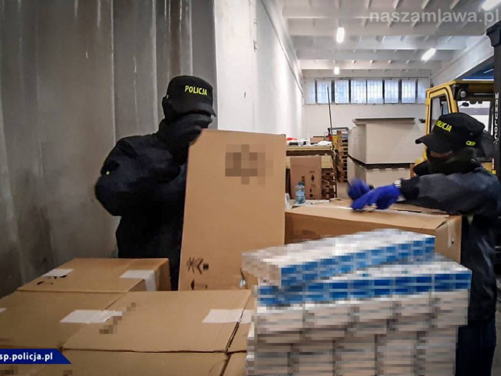 Wielomilionowy przemyt nielegalnych papierosów [FILM]