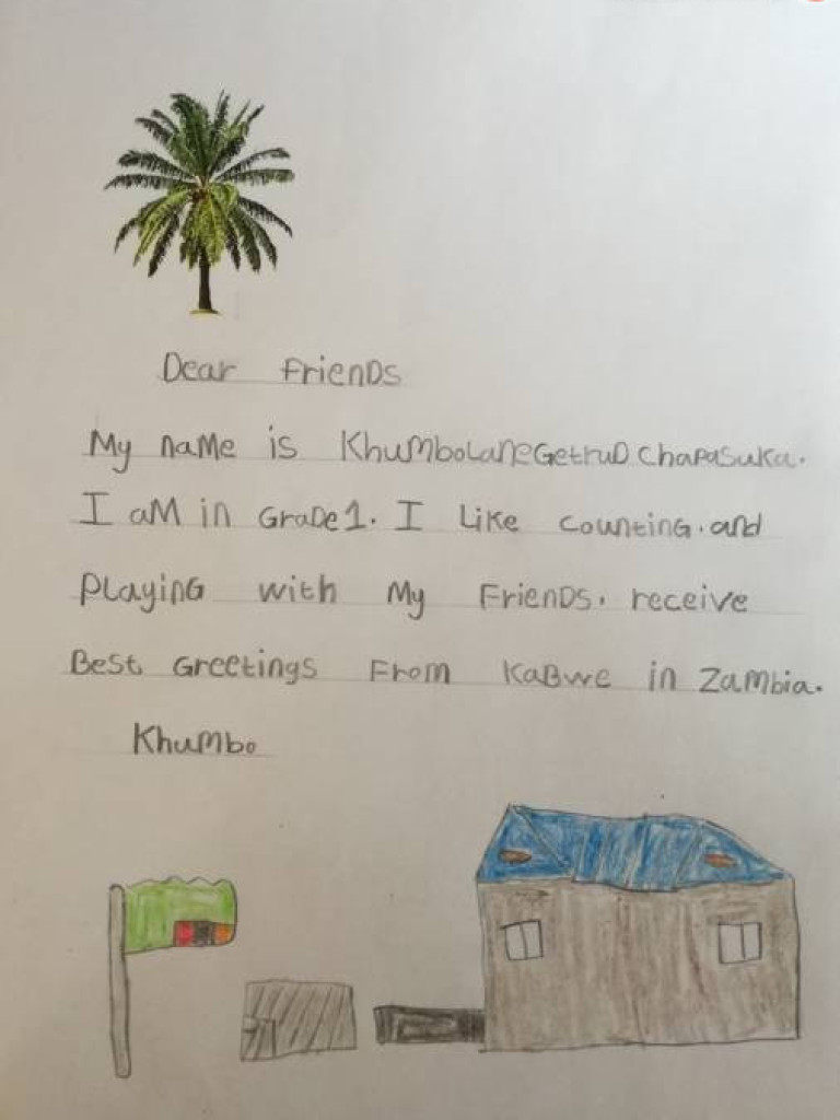 Pozdrowienia i podziękowania z Afryki