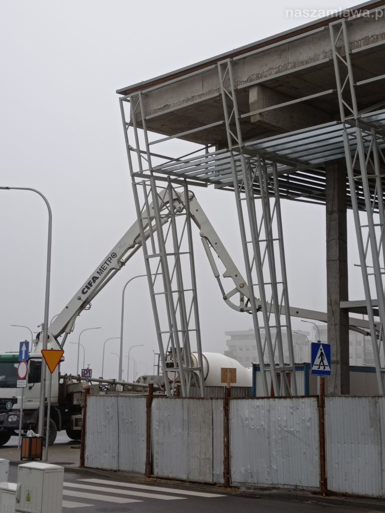 Budowa dworca zintegrowanego Stacja Mława [FOTORELACJA]