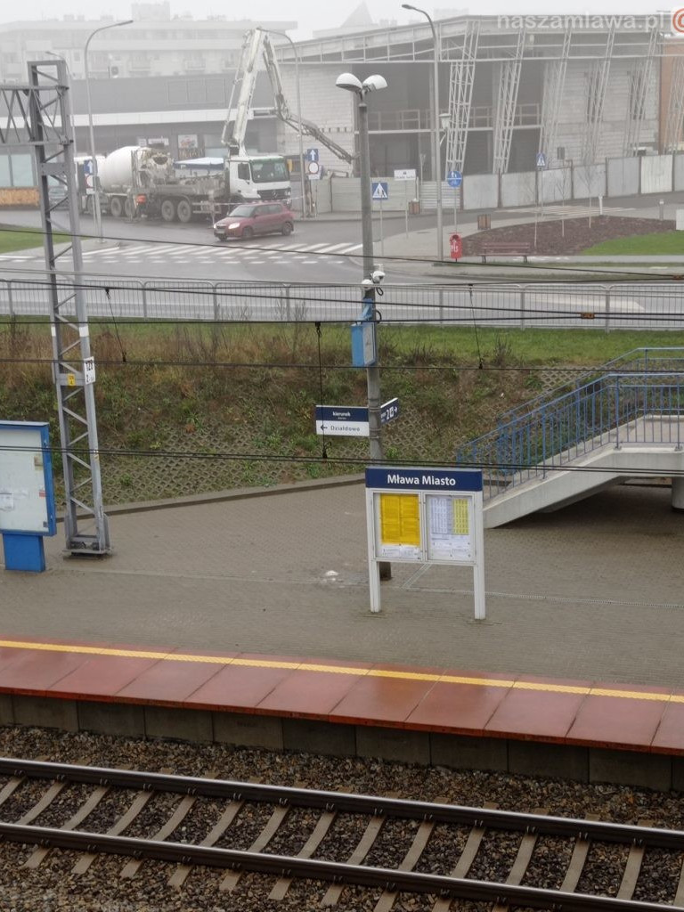 Budowa dworca zintegrowanego Stacja Mława [FOTORELACJA]