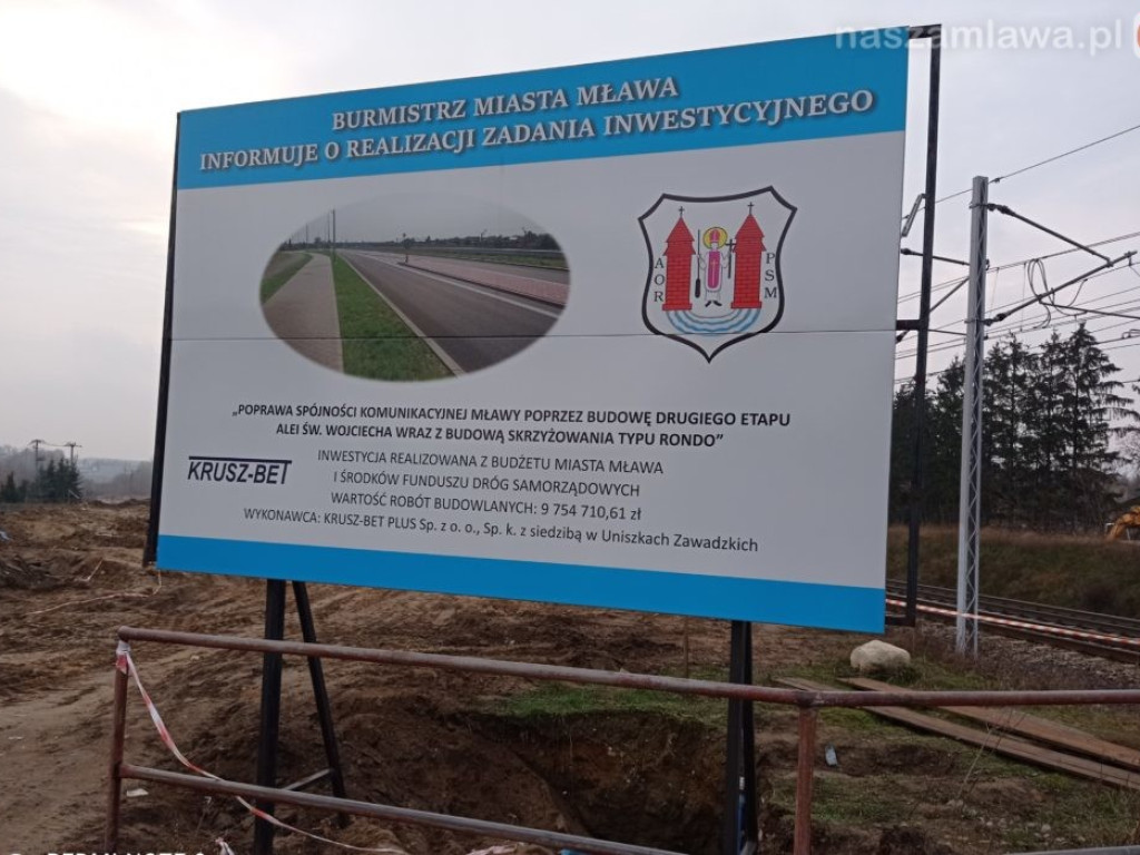 Jak budują aleję Św. Wojciecha? [ZDJĘCIA]